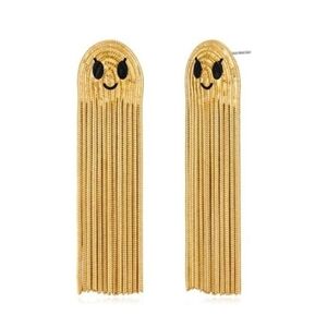 Haloween Ghost Tassel Drop Earrings